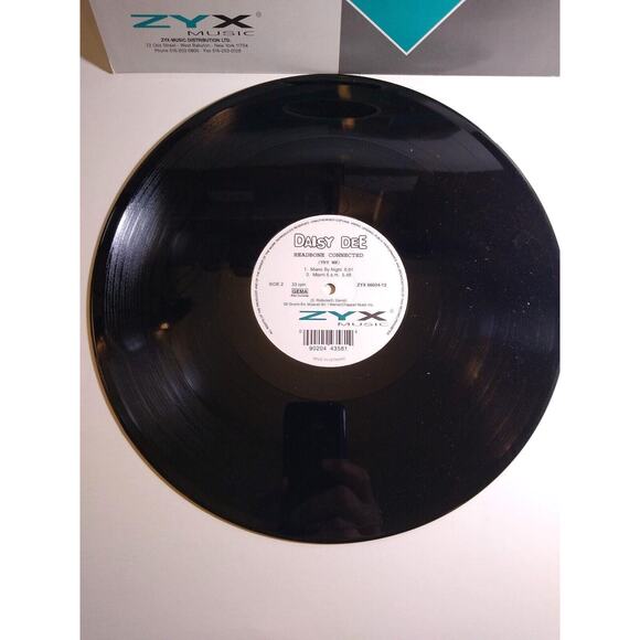 Daisy Dee Headbone Connected Try Me Vinyl 12" EP Record Germany 1995 ZYX Music - Picture 4 of 4
